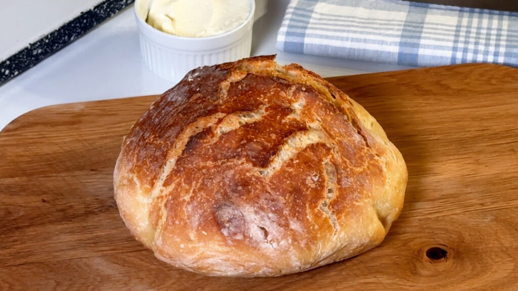 no-knead bread