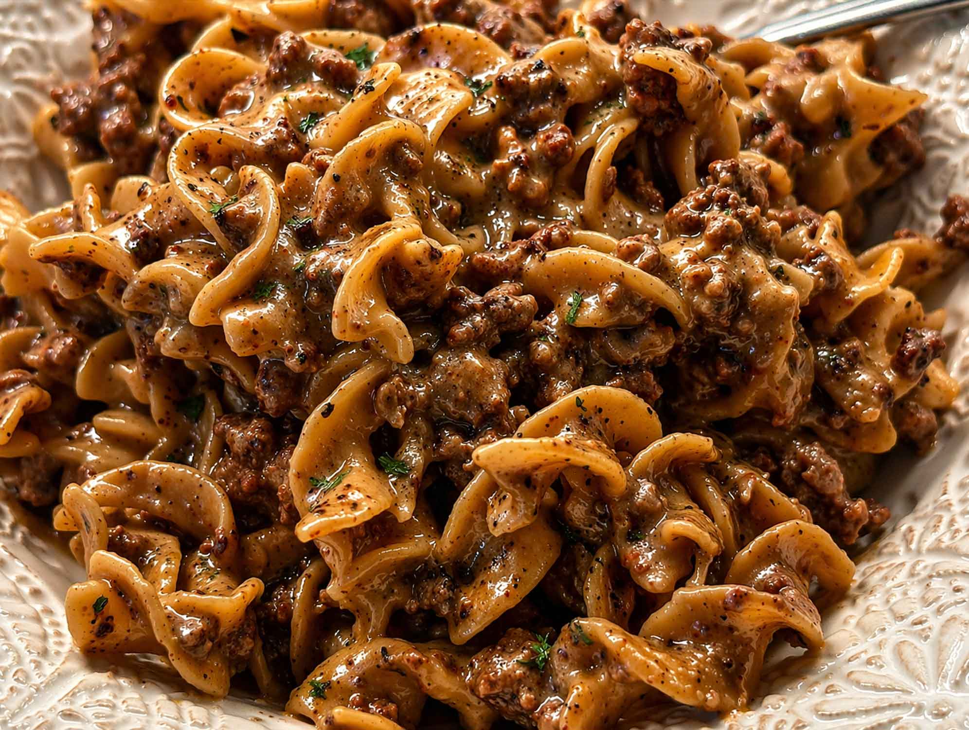 Sunday Night Beef Stroganoff