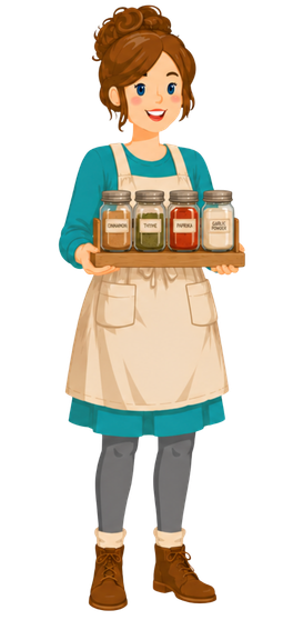 Jenny Maker with Spice Jars