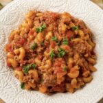easy goulash recipe bowl