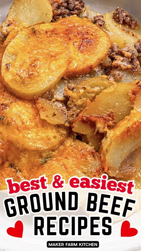 Hobo casserole ground beef recipe for dinner