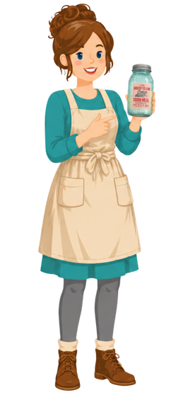 Jenny Maker with Mason Jar