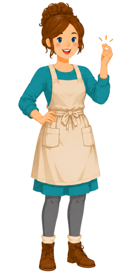 Jenny Maker with an idea