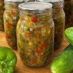 Sweet Pickle Relish for Canning (Best Homemade Recipe) sweet-green-relish-hero_akybll