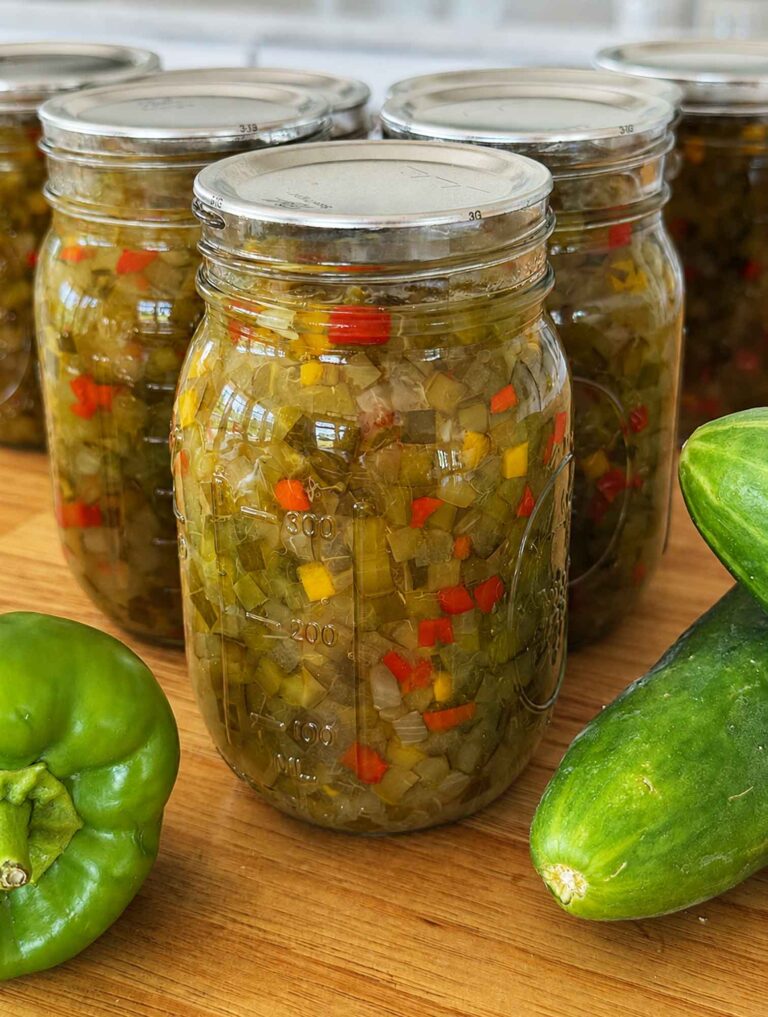 Sweet Pickle Relish for Canning (Best Homemade Recipe)